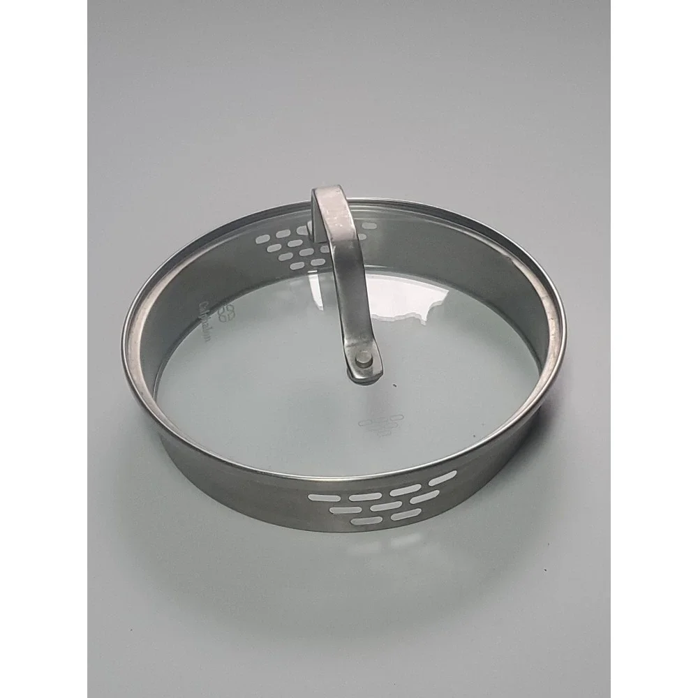 Calphalon Glass Stainless Steel Replacement Strainer Lid 6 3/8